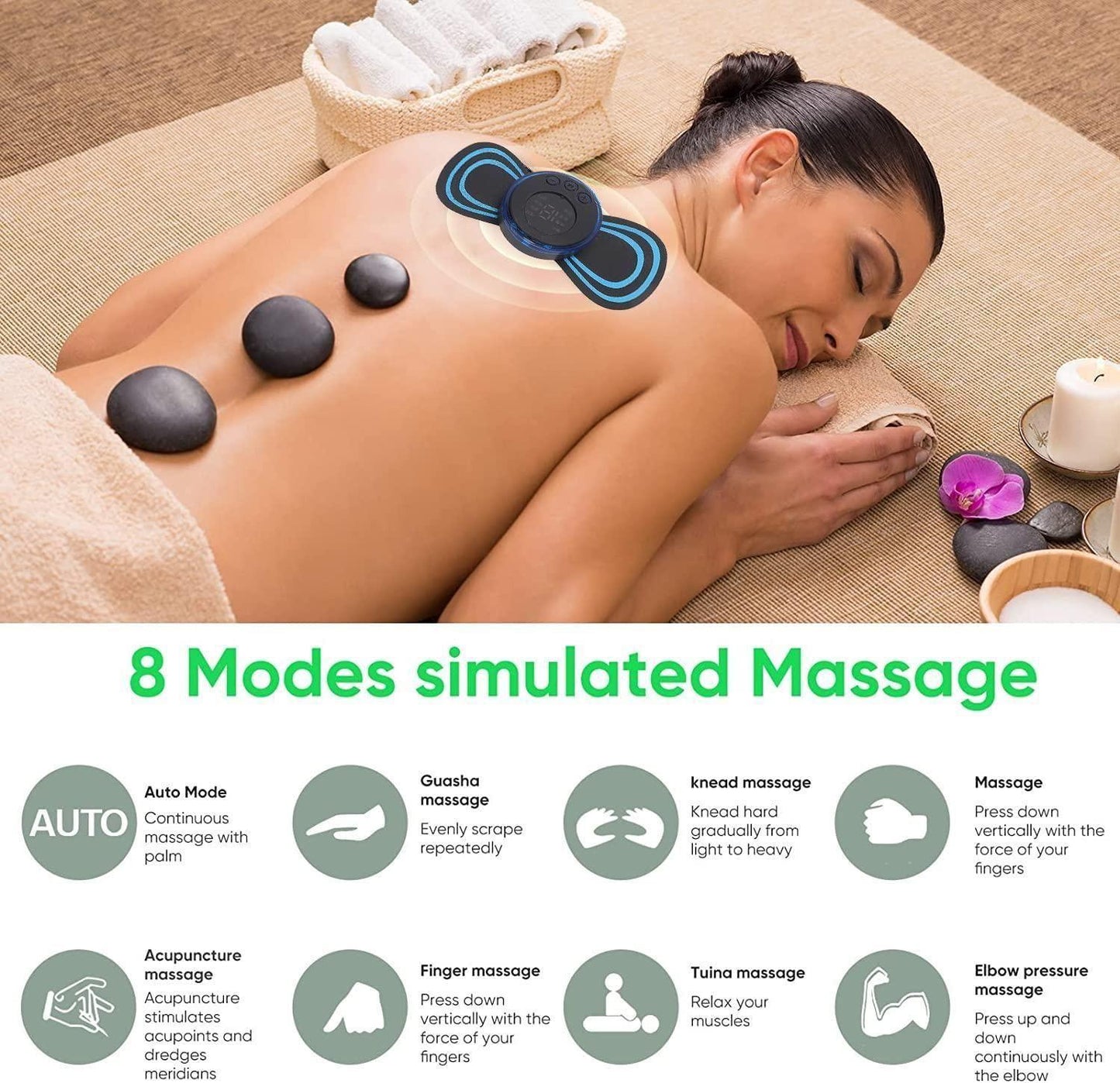 🔹 BodyTone Smart Massager – Gym ka Power, Ghar pe Relax! Electric Massager